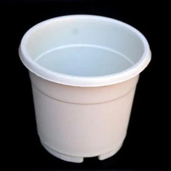 Pack of 5 pcs White flower pot 4 Inches